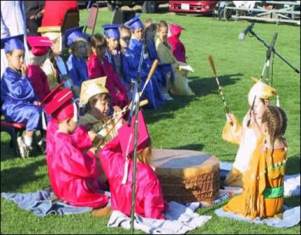 picture of children with drum