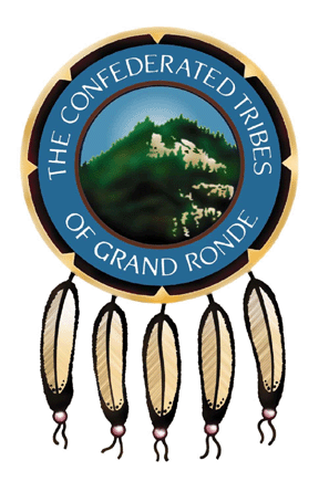The Confederated Tribes of Grand Ronde Flag