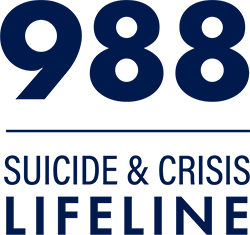 988 Suicide and Crisis lifeline logo