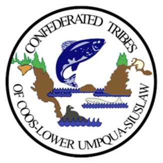 Confederated Tribes of Coos, Lower Umpqua and Siuslaw Indians flag