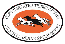 Confederated Tribes of the Umatilla Indian Reservation flag