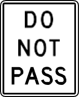 Señal de prohibido adelantar