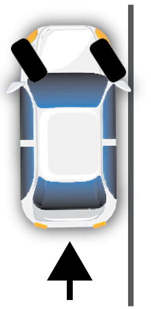 Cuesta arriba contra el bordillo