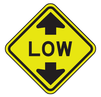 Image - Low Clearance Sign.