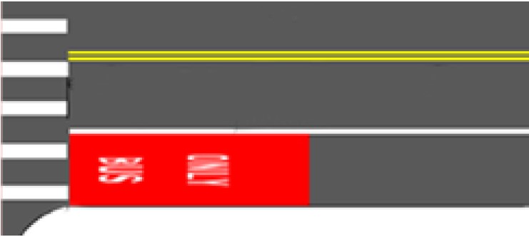 picture of a yield line