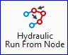 Hydraulic Run From Node button