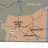 Rogue Valley ACT map