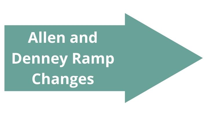 Link next to Allen and Denney ramp changes