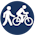 bike and pedestrian icon