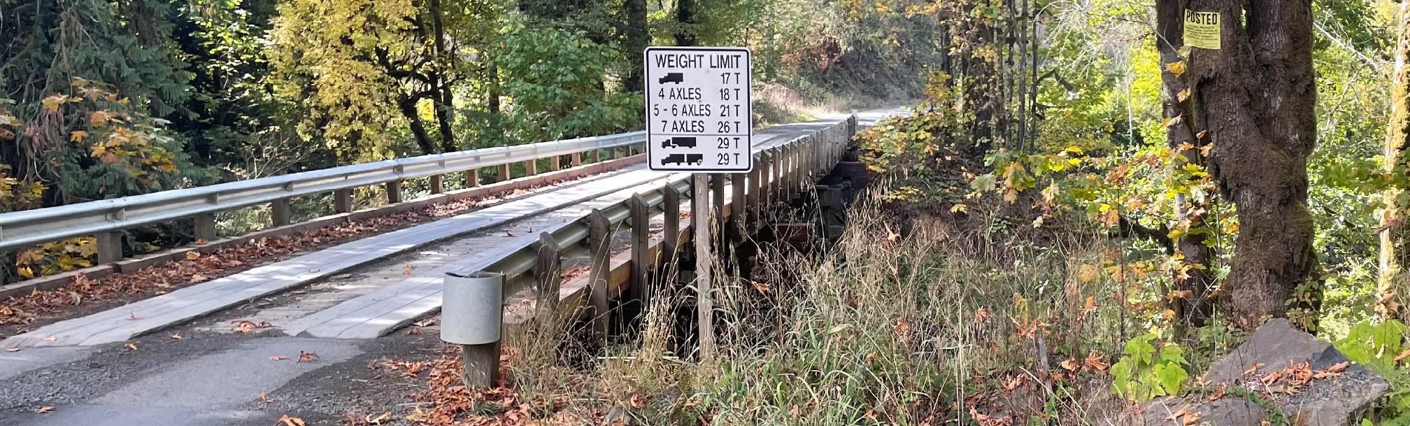 Photo showing the Old Railroad Grade Bridge