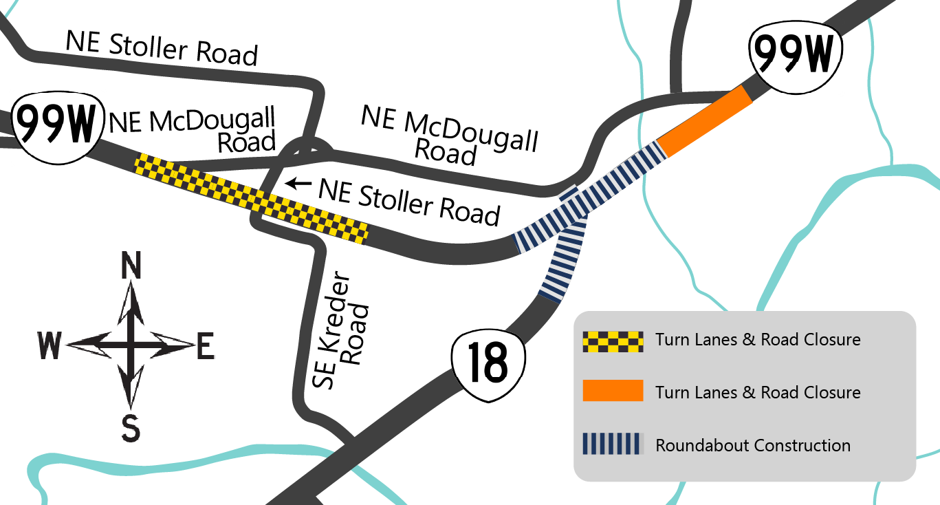 Construction Staging Map