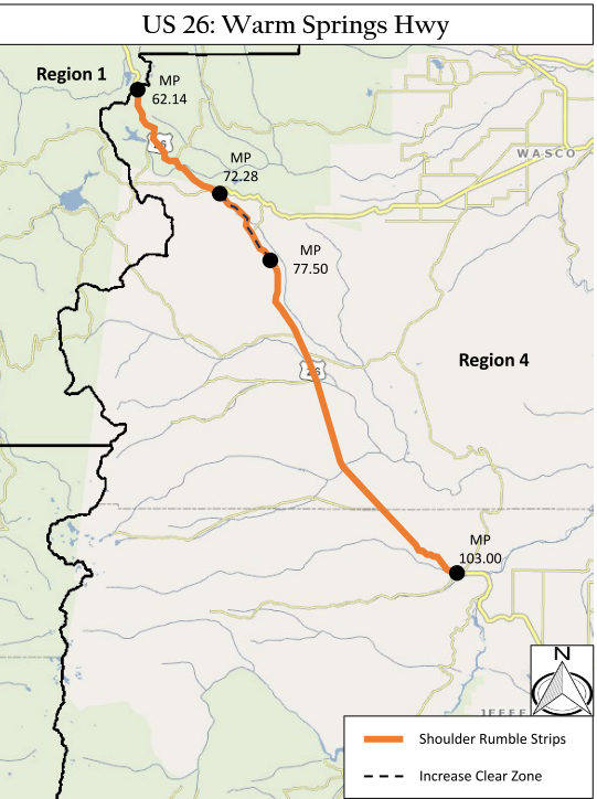 Aerial map of project area.