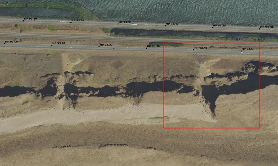 Aerial map of project area.