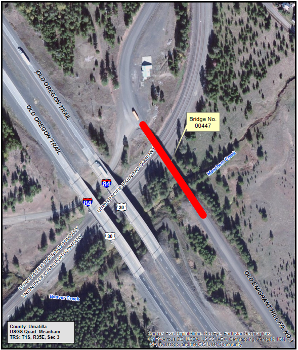 Aerial image of project location.