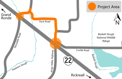 project line map