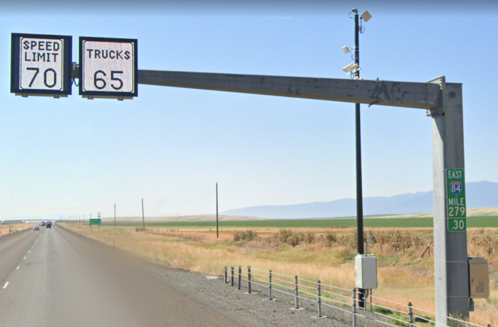 Image of Variable Speed Limit sign.