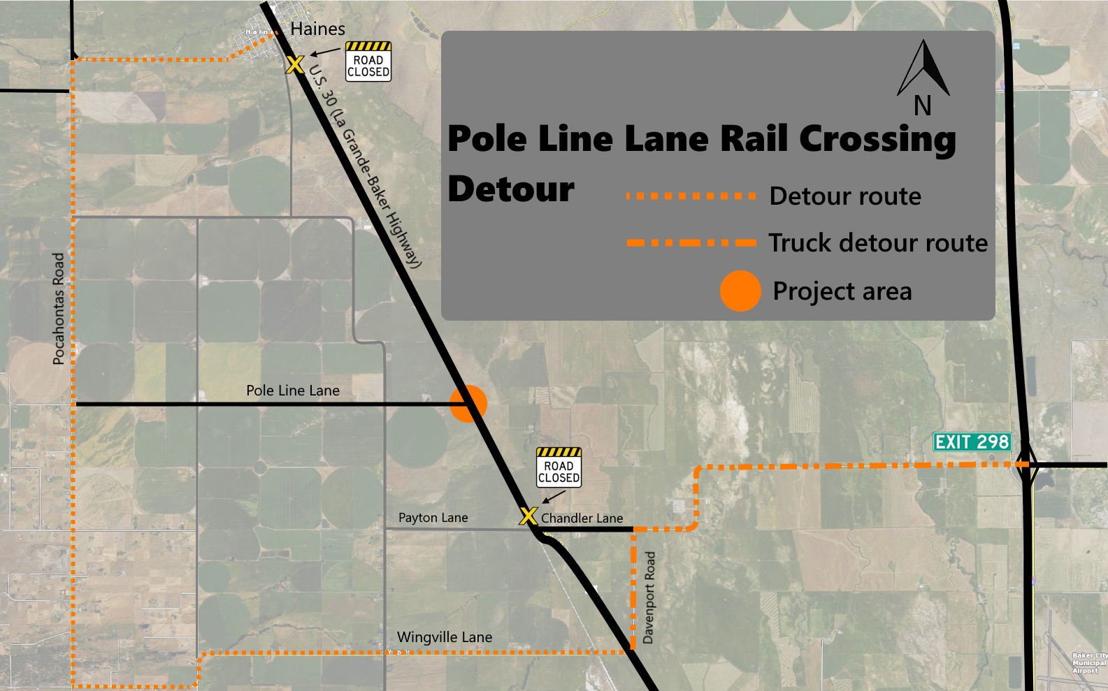 Map of project location.