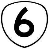 OR 6 highway sign