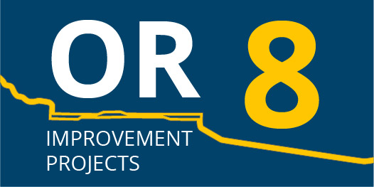OR 8 Improvement Projects logo