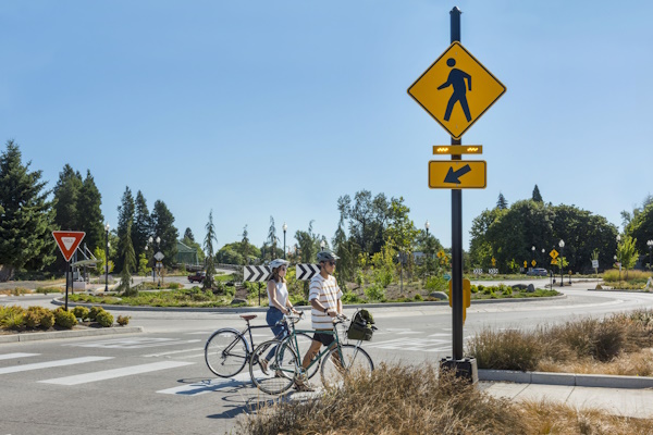 Example of a Rectangular Rapid Flashing Beacon (RRFB).