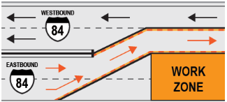 Image demonstrating Crossover Traffic Mitigation for drivers