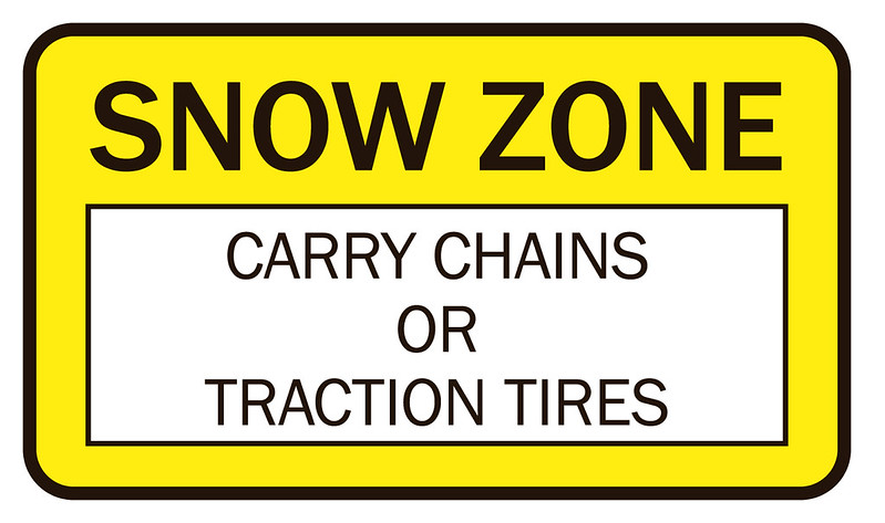 Carry chains sign