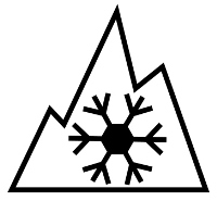 snow conditions tire stamp