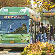 Bus in Eugene