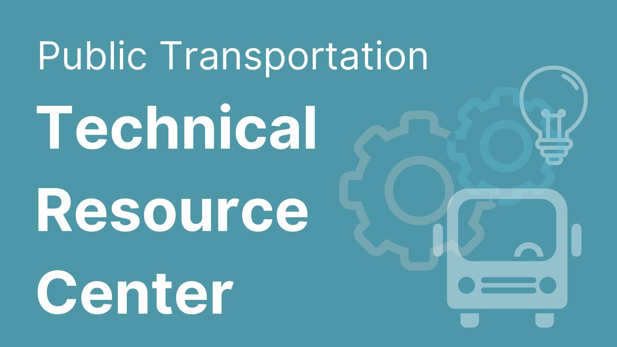 Public Transportation Technical Resource Center Logo