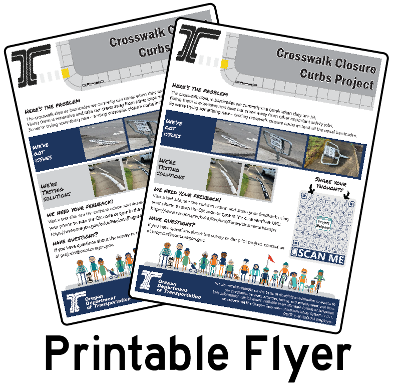 Printable flyer icon