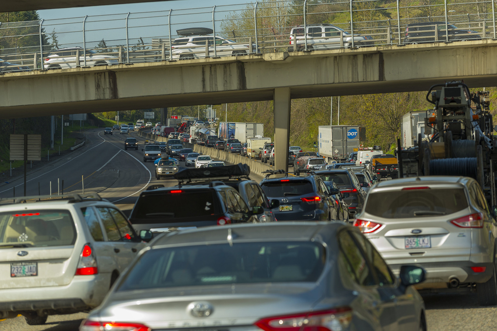 Congestion on I-205