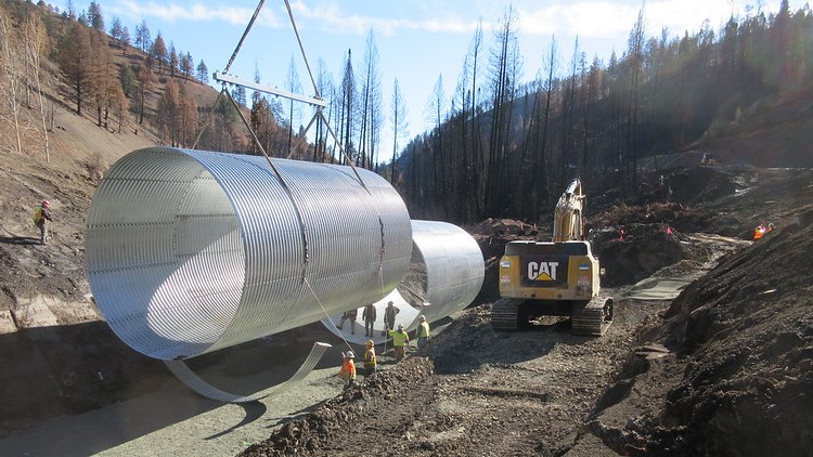 Picture of Culvert Replactment at Sheep Rock