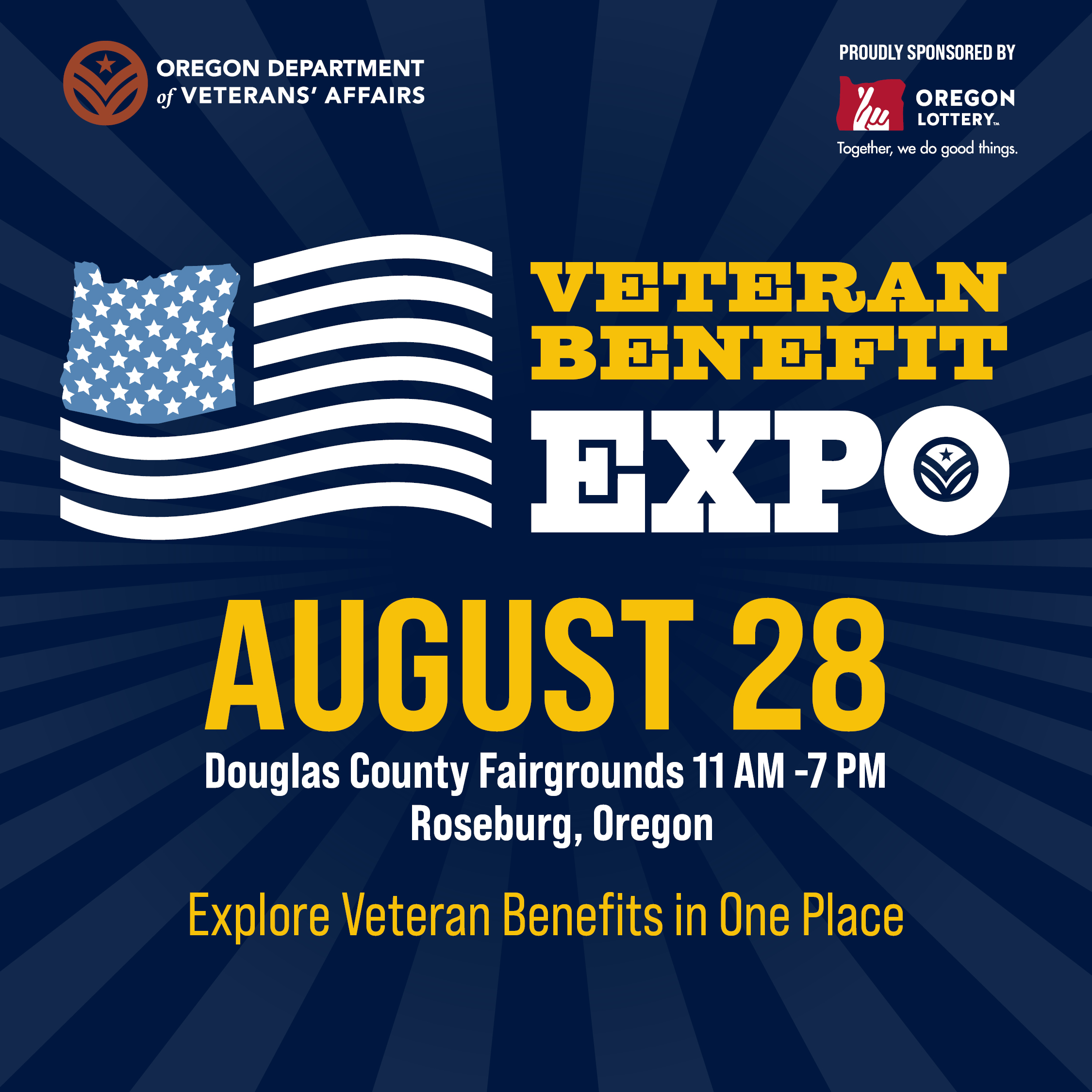 ODVA Veteran Benefit Expo 2026 Graphic