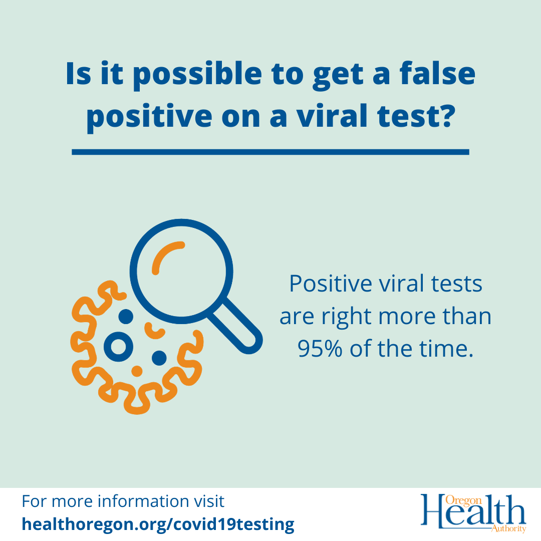 is it possible to get a false positive on a viral test?