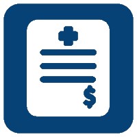 Medical bill icon