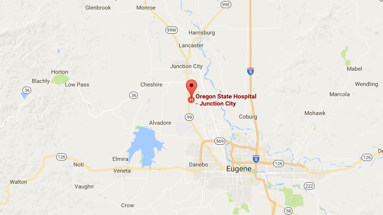 Junction City campus map google screenshot