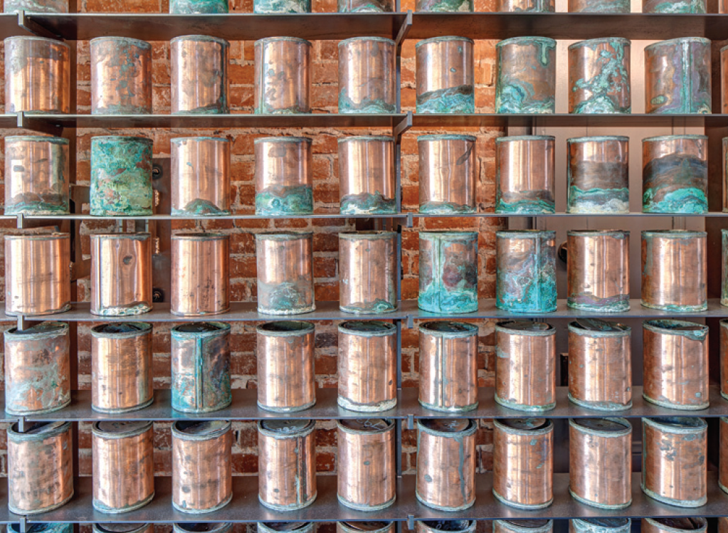 copper urns