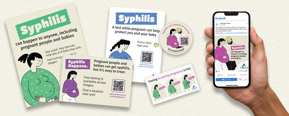 a communications toolkit with information and resources to help clinical and non-clinical partners prevent congenital syphilis.