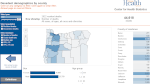 Oregon birth and pregnancy annual trends dashboard preview