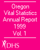 Vital Statistics Annual Report 1999