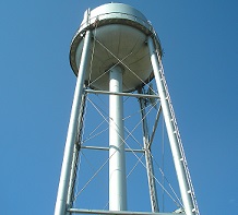 Image of water tower (source OHA-DWS)