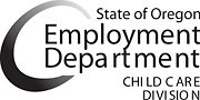 State of Oregon Emplyment Department Child Care Division Logo