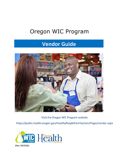 Cover of Oregon WIC Vendor Guide