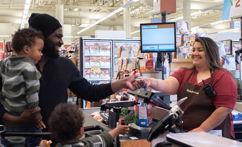 grocery checker