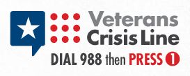 Veteran's Crisi Line Logo