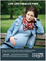 Quit Line Pregnancy Campaign 1 Flyer