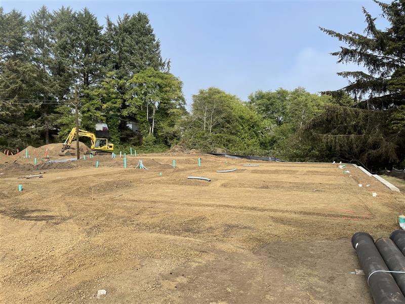 photo of a construction site with dirt and equipment