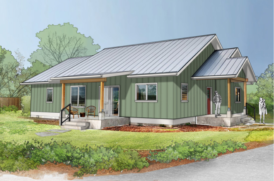 Farmhouse design sample exterior