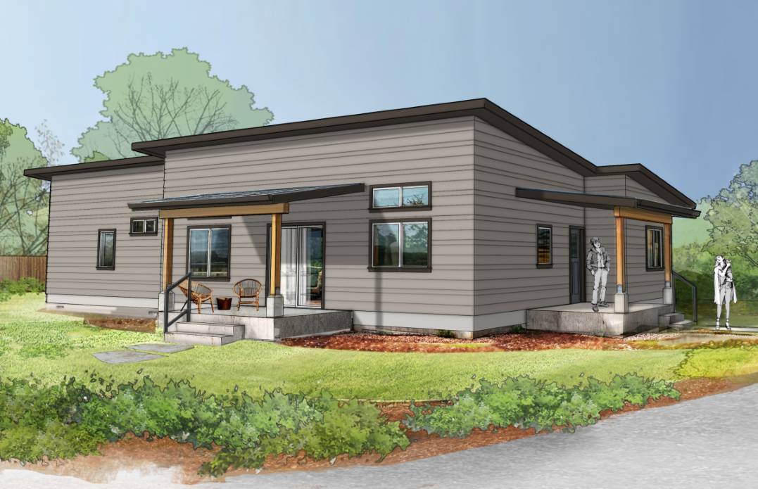 Muestra de diseño exterior Modern