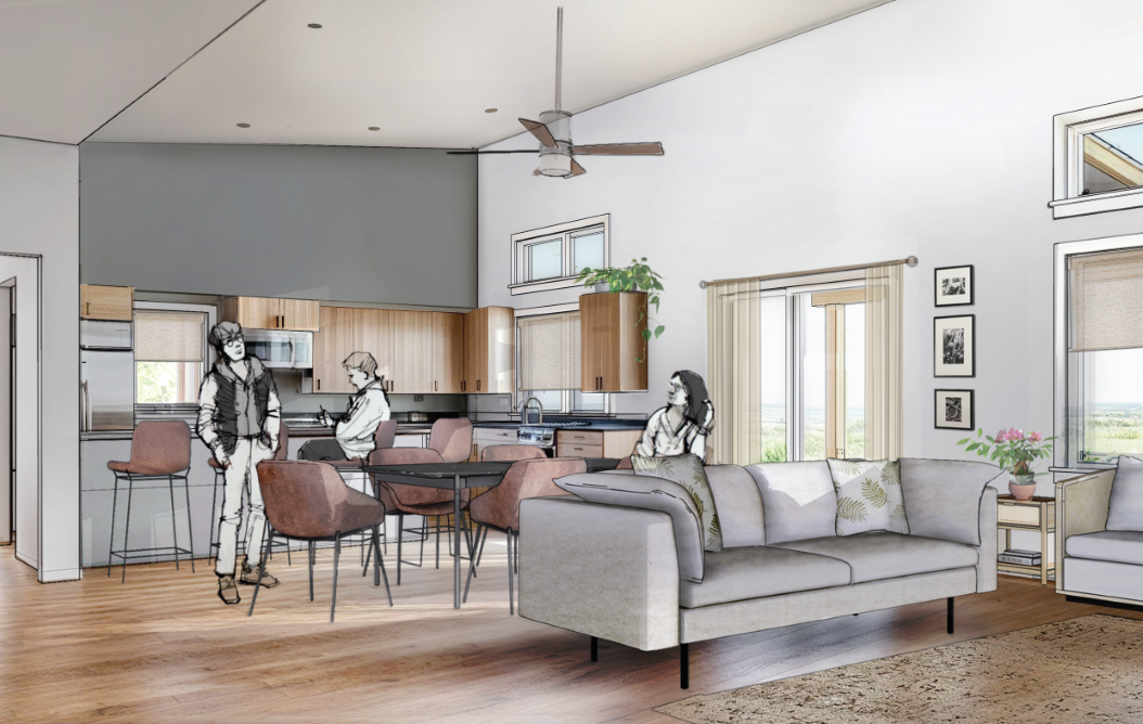 Interior de muestra Modern